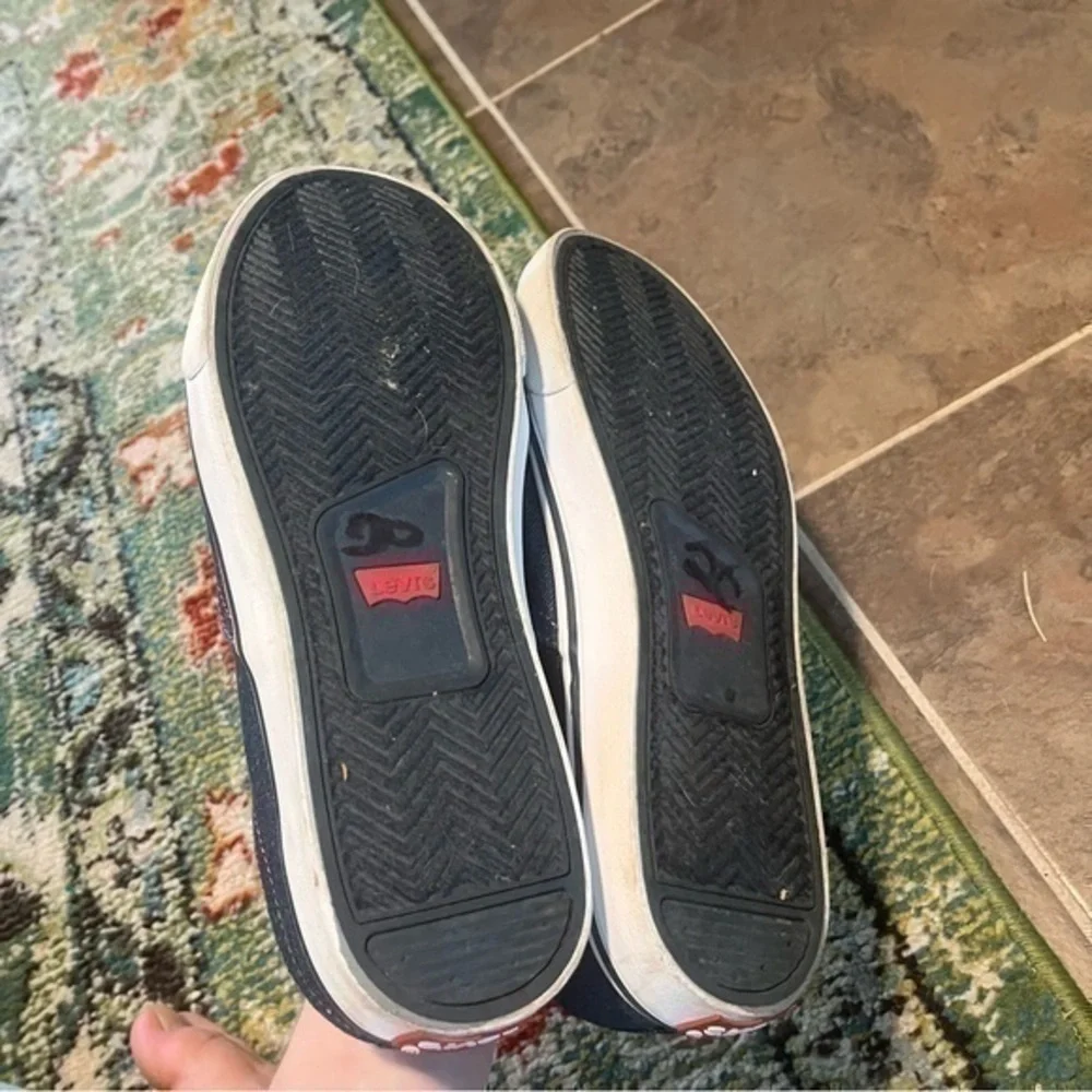 Men’s Levi’s denim slide on sneakers shoes